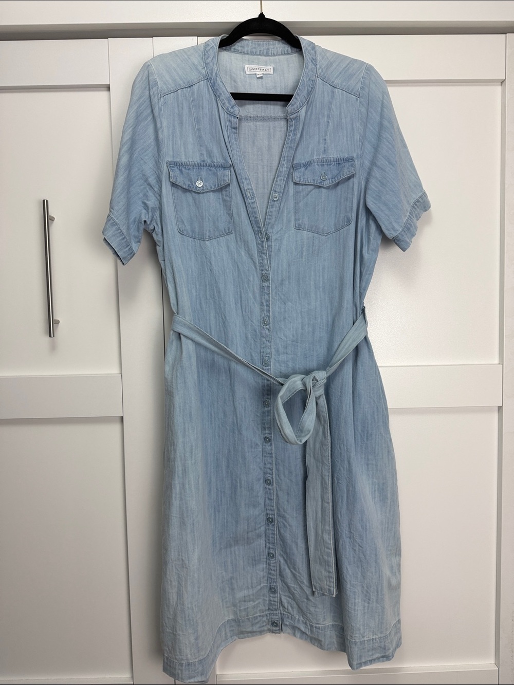 Chambray Shirt Dress
